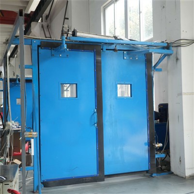 Puerta de ventilación de mina modularizada